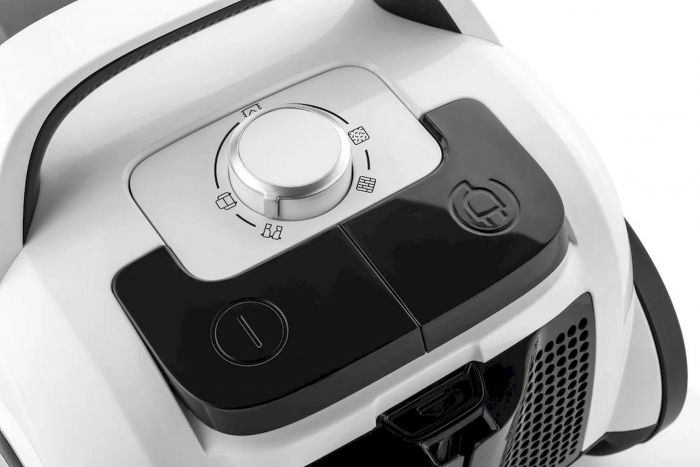 Пилосос Gorenje контейнерний, 800Вт, конт пил -3.3л, HEPA, телескоп трубка, сенсорне упр, білий