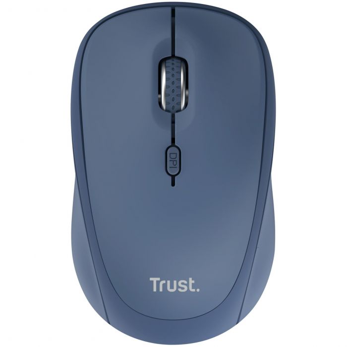 Миша Trust Yvi+ Compact Multi-Device, WL/BT/USB-A, синій