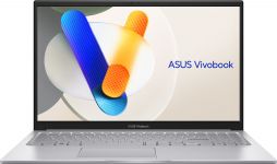 Ноутбук ASUS Vivobook 15 X1504VA-BQ2467 15.6" FHD IPS, Intel i3-1315U, 8GB, F512GB, UMA, NoOS, Сріблястий