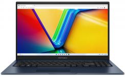 Ноутбук ASUS Vivobook 15 X1504VA-BQ3122 15.6" FHD IPS, Intel 5 120U, 16GB, F512GB, UMA, NoOS, Блакитний