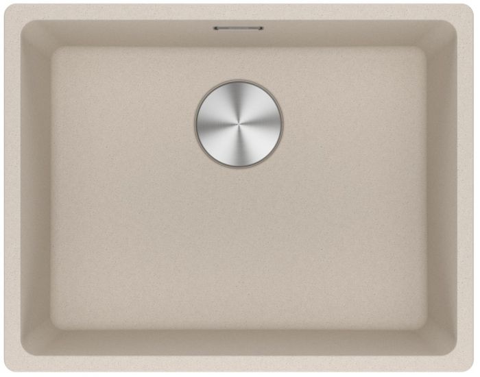 Мийка кухонна Franke Maris, фраграніт, прямокутник, без крила, 553х433х200мм, чаша - 1, під стільницю, MRG 110-52, сахара