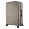 Валіза 2E, Aero, поліпропілен, велика, 99/119 л, TSA, 4 колеса, EXP, сіро-коричневий