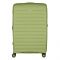 Валіза 2E, Aero, поліпропілен, велика, 99/119 л, TSA, 4 колеса, EXP, оливково-зелений