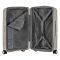 Валіза 2E, Aero, поліпропілен, середня, 63/78 л, TSA, 4 колеса, EXP, сіро-коричневий