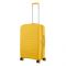 Валіза 2E, Aero, поліпропілен, середня, 63/78 л, TSA, 4 колеса, EXP, бурштиново-жовтий