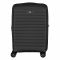 Валіза 2E, Aero, поліпропілен, мала, 35/44 л, TSA, 4 колеса, EXP, чорна