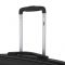 Валіза 2E, Aero, поліпропілен, мала, 35/44 л, TSA, 4 колеса, EXP, чорна