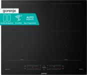 Варильна поверхня Gorenje індукційна, 60см, PowerBoost, TouchControl, Wi-Fi, збільшена площа приготування, чорний