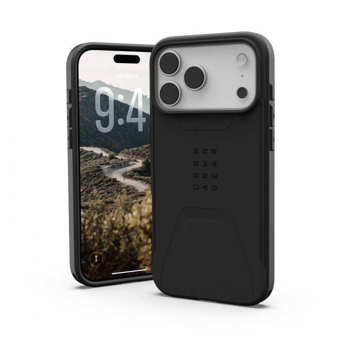 Чохол UAG для iPhone 17 Pro Max, Civilian MagSafe, Black