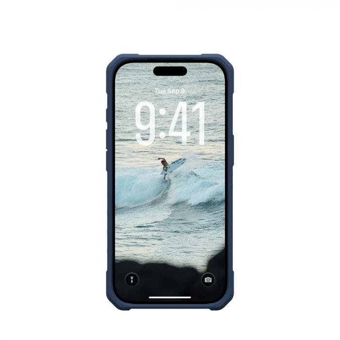 Чохол+ремінець UAG для iPhone 17 Pro, Pathfinder Clear MagSafe Bundle, Blues Lanyard