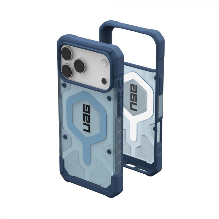 Чохол+ремінець UAG для iPhone 17 Pro Max, Pathfinder Clear MagSafe Bundle, Blues Lanyard