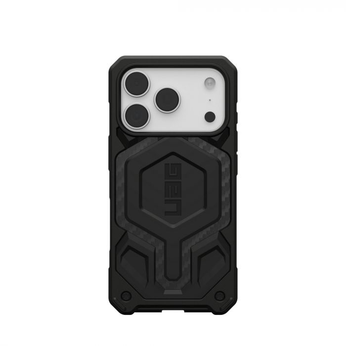 Чохол UAG для iPhone 17 Pro, Monarch Pro MagSafe, Carbon Fiber