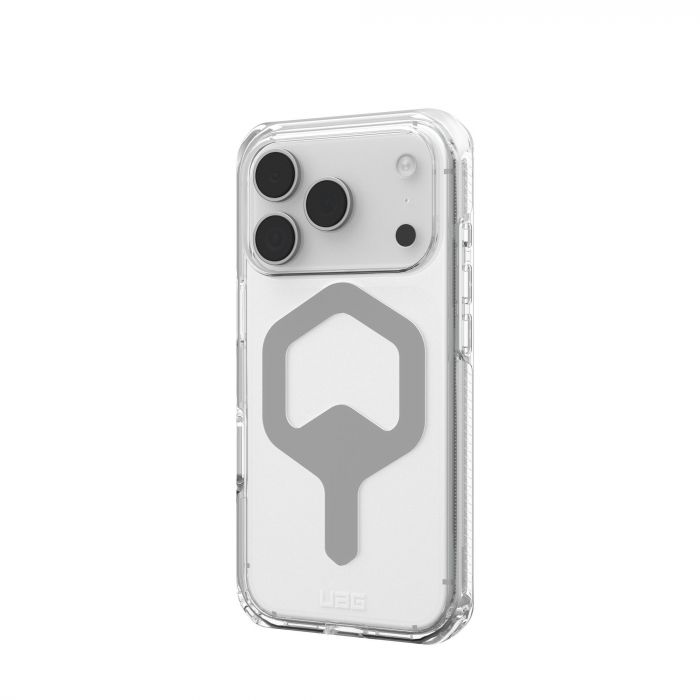 Чохол UAG для iPhone 17 Pro, Plyo MagSafe, Ice/Silver