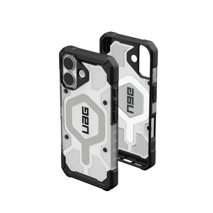 Чохол UAG для iPhone 17, Pathfinder Clear MagSafe, Ice/Silver