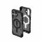 Чохол UAG для iPhone 17, Pathfinder Clear MagSafe, Ash/Black