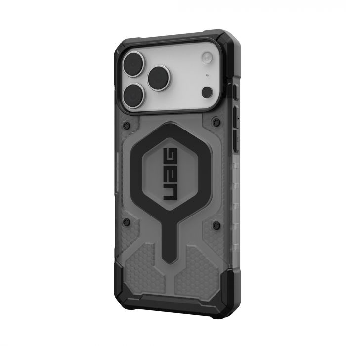 Чохол UAG для iPhone 17 Pro Max, Pathfinder Clear MagSafe, Ash/Black