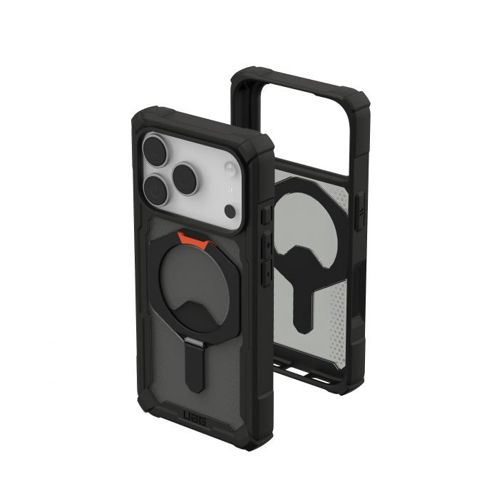 Чохол UAG для iPhone 17 Pro, Plasma XTE MagSafe, Black/Pop Orange