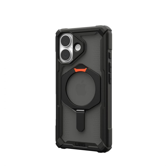 Чохол UAG для iPhone 17, Plasma XTE MagSafe, Black/Pop Orange