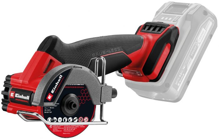 Шліфмашина відрізна акумуляторна Einhell Professional TP-CO 18/76-C Li BL - Solo безщіткова 16мм 18В 20000об/хв 0.67кг без АКБ та ЗП