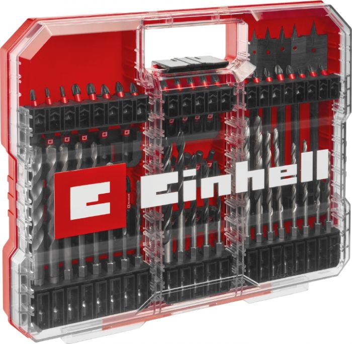 Набір ударних біт і свердл Einhell 95шт XL-Box 1.5кг