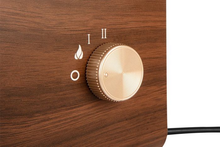 Камін електричний, декоративний Neo Tools, 850/1500Вт, 15–20м2, регулятор, 25х14.4х30.4см, дерево