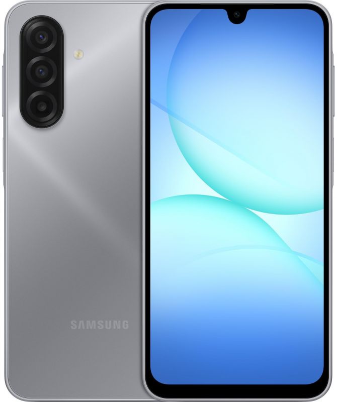 Смартфон Samsung Galaxy A17 (A175) 6.7" 4/128ГБ, 2SIM, 5000мА•год, сірий
