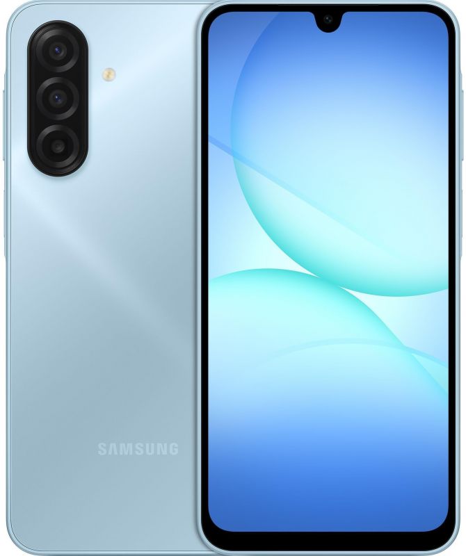 Смартфон Samsung Galaxy A17 (A175) 6.7" 4/128ГБ, 2SIM, 5000мА•год, блакитний