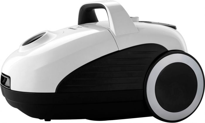 Пилосос Gorenje мішковий, 800Вт, 3л, вага-6.5кг, HEPA, індикатор, телескоп, білий