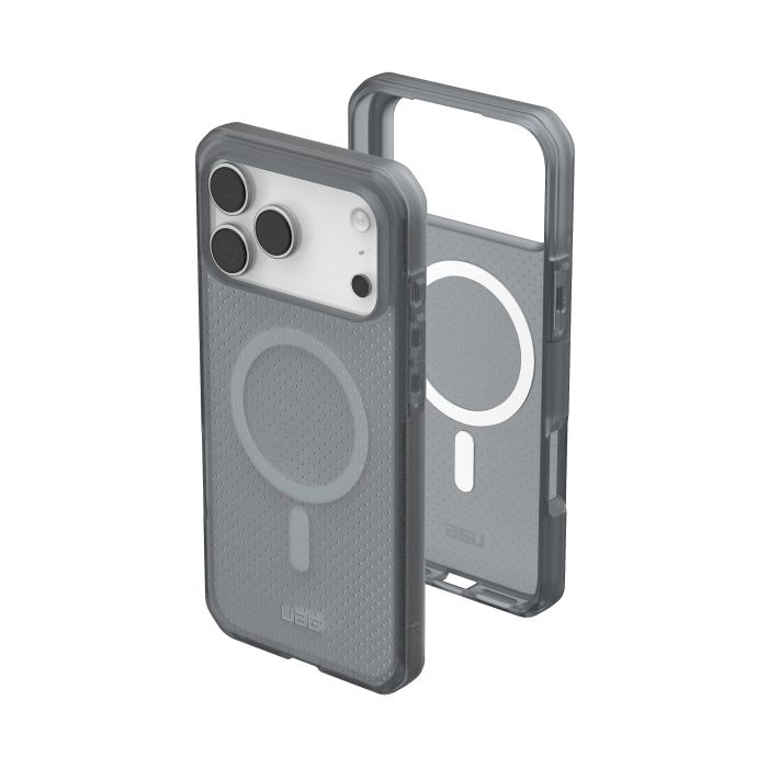 Чохол UAG для iPhone 17 Pro Max, Dot MagSafe, Ash