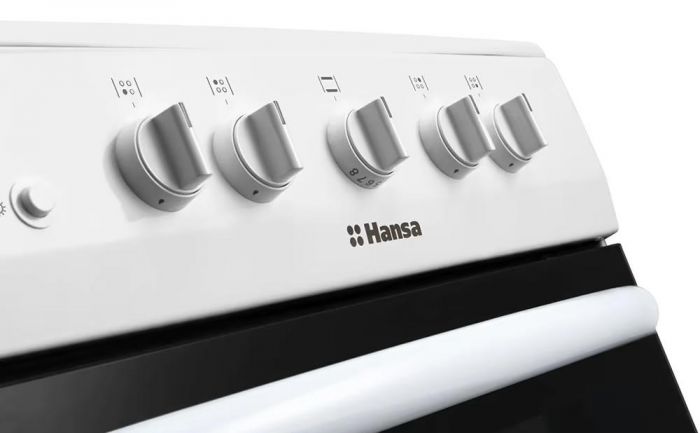 Плита Hansa газова, 56л, 50x60см, чавун, білий