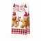 Набір рушничків для кухні Ardesto Christmas Gingerbread 38х63см, 2шт, 100% бавовна, червоний