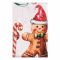 Фартух Ardesto Christmas Gingerbread 60х80см, 100% поліестер, червоний