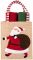 Подарунковий набір рушничків в мішечку Ardesto Christmas Santa 38х63см, 2шт, 100% бавовна, червоний, зелений