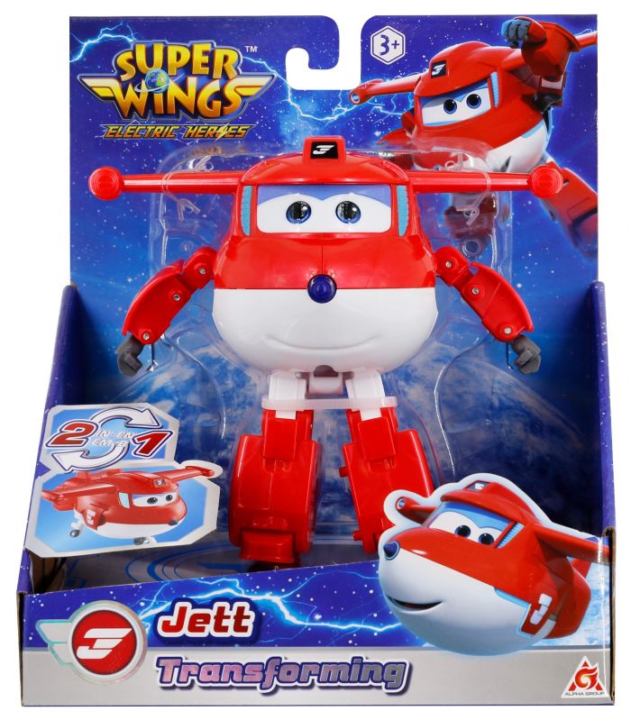 Ігрова фігурка-трансформер Super Wings Transforming Джетт (Jett)