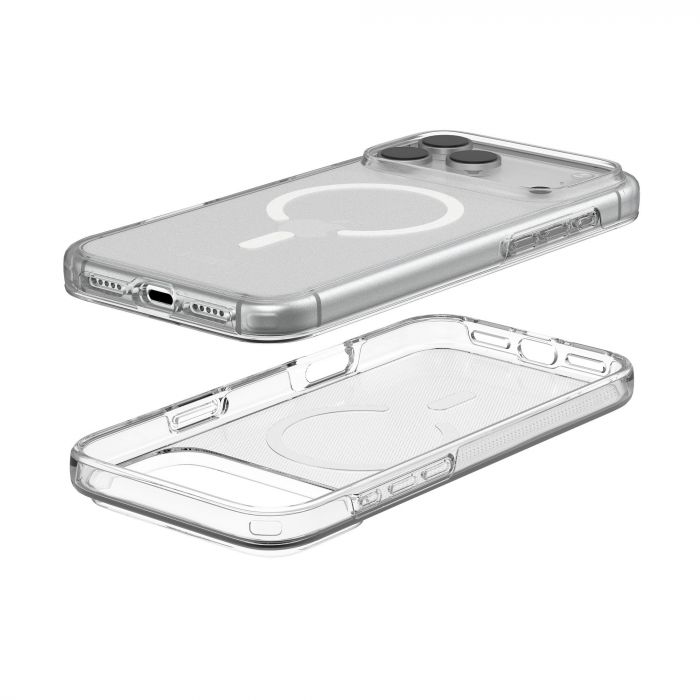 Чохол UAG для iPhone 17 Pro Max, Scout Clear MagSafe, Ice/White