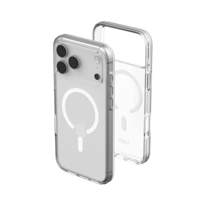 Чохол UAG для iPhone 17 Pro Max, Scout Clear MagSafe, Ice/White