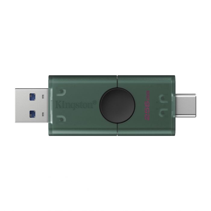 Накопичувач Kingston  256GB USB 3.2 Type-A + Type-C DT DuoG2