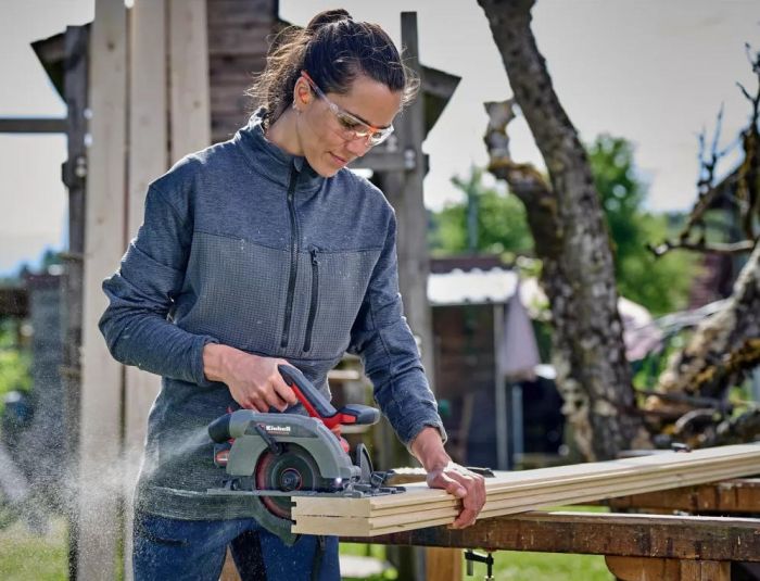 Пила дискова акумуляторна Einhell TP-CS 18/165 Li BL-Solo безщіткова 18В 5000об/хв 165х20мм 2.95кг без АКБ та ЗП