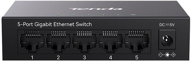 Комутатор TENDA TEG1005M 5xGE, Некерований