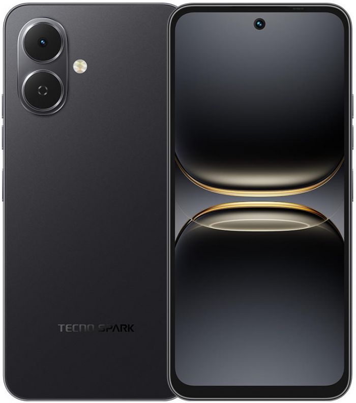 Смартфон TECNO Spark Go 2 (KM4) 6.67" 4/128ГБ, 2SIM, 5000мА•год, Ink Black
