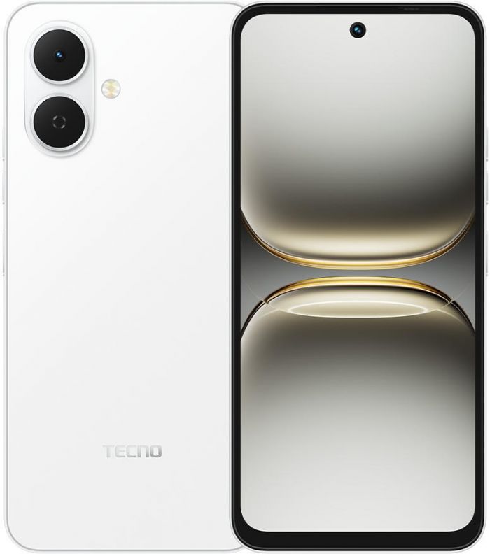 Смартфон TECNO Spark Go 2 (KM4) 6.67" 4/128ГБ, 2SIM, 5000мА•год, Veil White