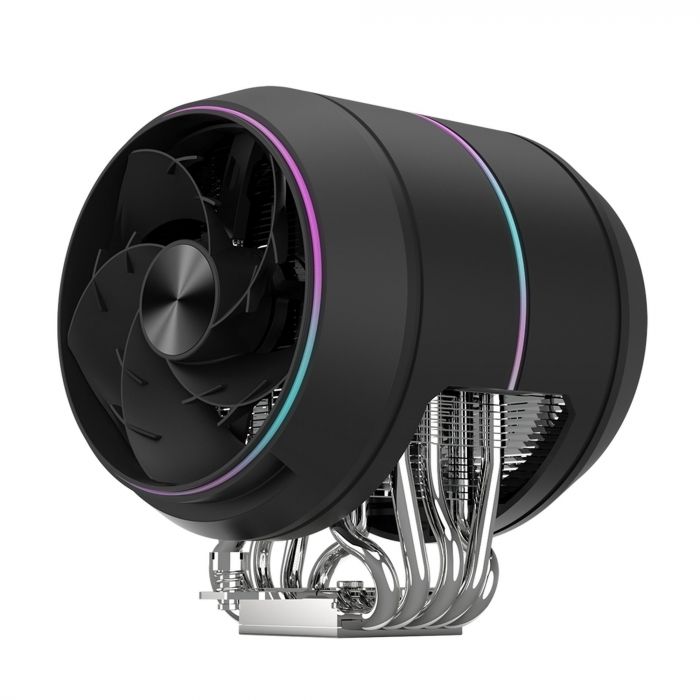 Процесорний кулер Zalman ZET5, ARGB LGA 1851, 1700, 1200, 115x, AM5, AM4,  4pin PWM, 3pin+5VARGB, TDP200W, чорний