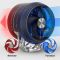 Процесорний кулер Zalman ZET5, ARGB LGA 1851, 1700, 1200, 115x, AM5, AM4,  4pin PWM, 3pin+5VARGB, TDP200W, білий