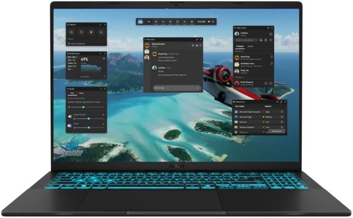 Ноутбук ASUS Vivobook 16 V3607VM-RP012 16" WUXGA IPS, Intel 7 240H, 16GB, F512GB, NVD5060-8, NoOS, Чорний