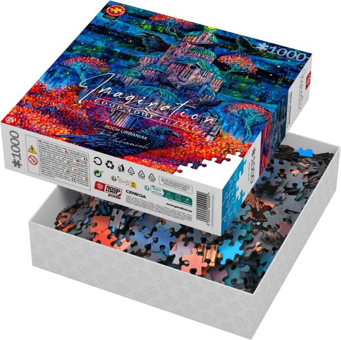 Пазл GoodLoot Imagination: Roch Urbaniak Raven Queen's Fortress 1000 ел.