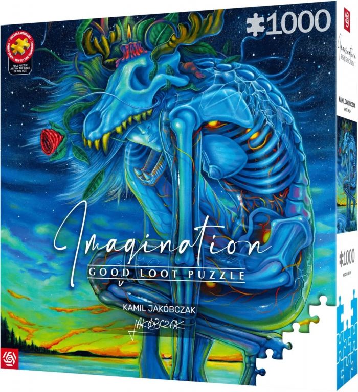 Пазл GoodLoot Imagination: Kamil Jakobczak White Wolf 1000 ел.