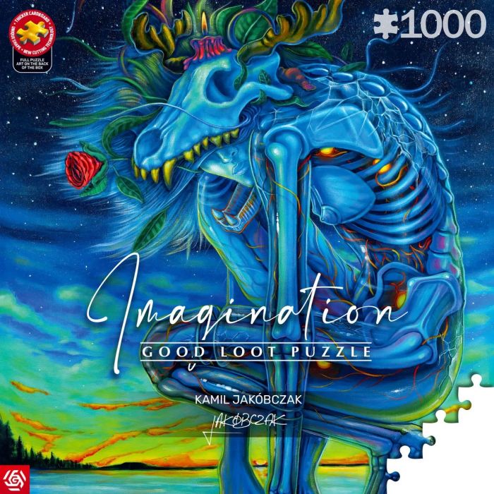 Пазл GoodLoot Imagination: Kamil Jakobczak White Wolf 1000 ел.