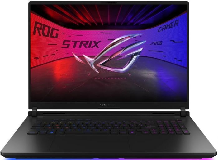 Ноутбук ASUS ROG Strix SCAR 18 G835LR-SA125W 18" WUXGA IPS, Intel Ultra 9 275HX, 64GB, F1TB, NVD5070Ti-12, Win11, Чорний