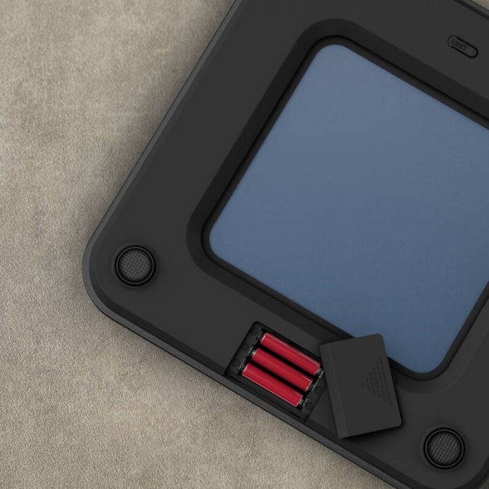 Ваги Tefal підлогові Classic, 180кг, AAAx3 в комплекті, скло, темно-синій