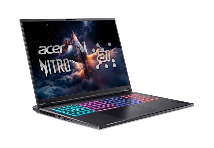 Ноутбук Acer Nitro 18 AN18-61 18" WQXGA IPS, AMD R9-365, 32GB, F2TB, NVD5070Ti-12, Lin, чорний